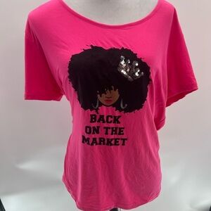 Grumpy and Gorgeous T-Shirt – Afro-Inspired, Natural Hair, Black Girl 3X